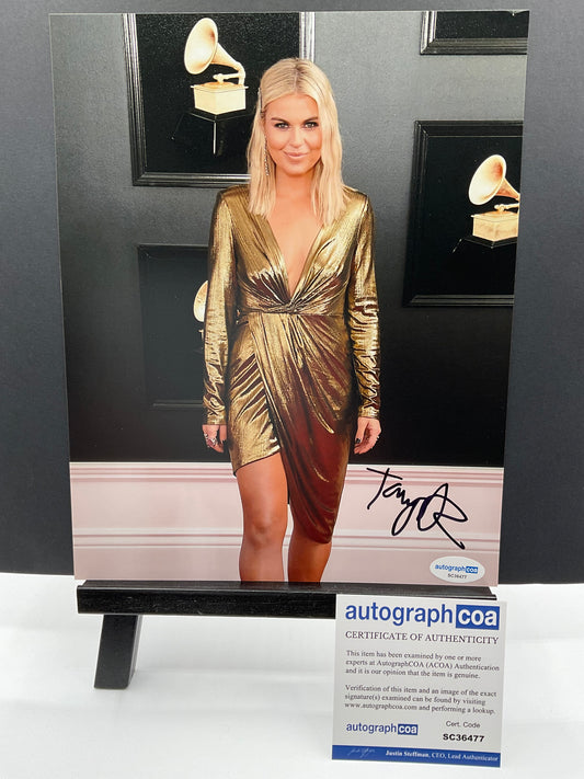 Tanya Rad Red Carpet signed photo 8x10 ACOA