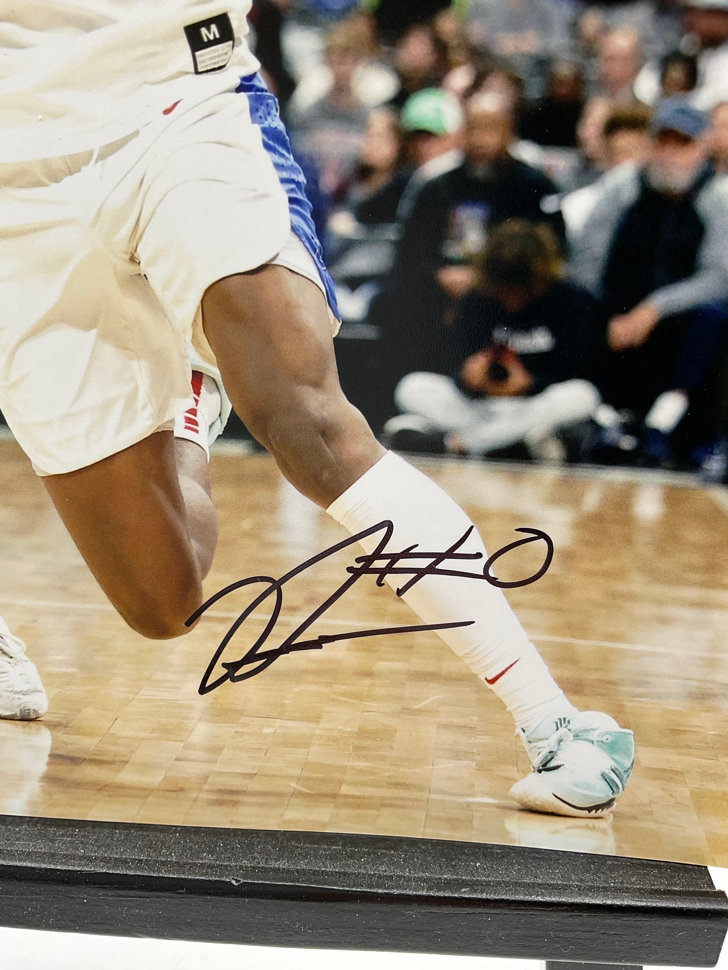 Ron Holland signed photo G League Ignite 8x10 JSA NBA 2024 Lottery