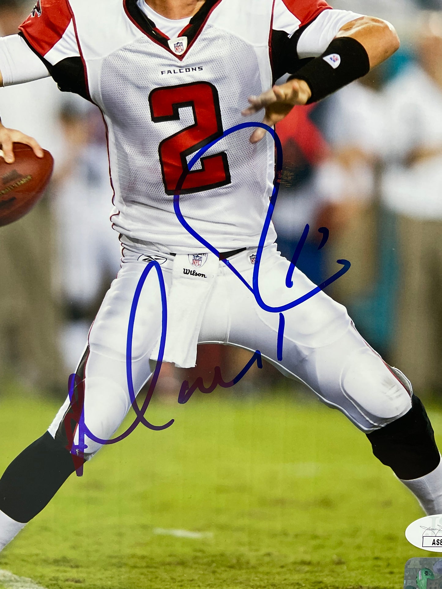 Matt Ryan signed photo Atlanta Falcons 8x10 JSA HOLTY Matty Ice