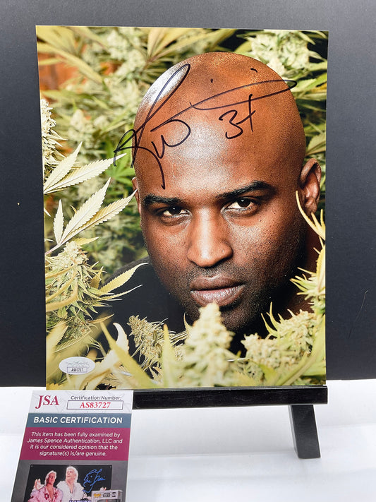 Ricky Williams signed photo Texas Weed Miami 420 8x10 JSA NFL