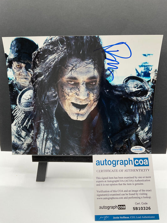 Javier Bardem signed Pirates of the Caribbean 8x10 ACOA