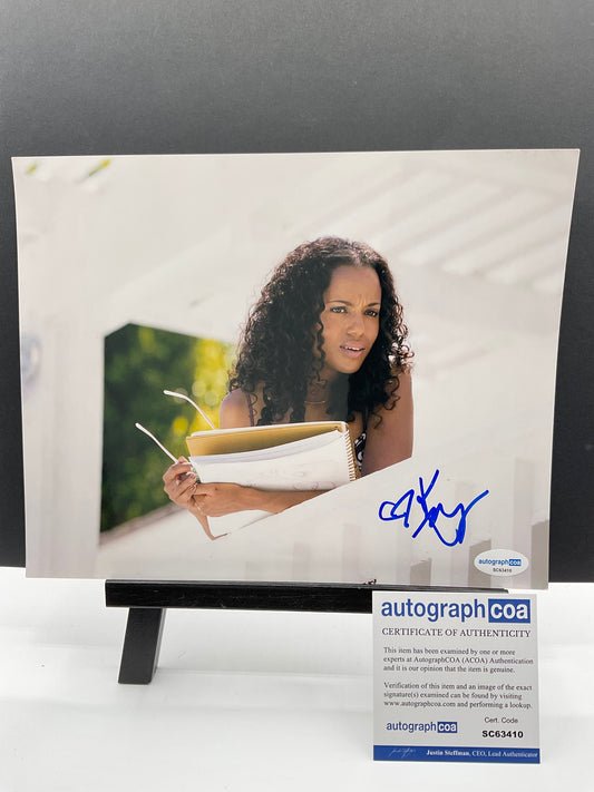 Kerry Washington signed Lakeview Terrace 8x10 ACOA