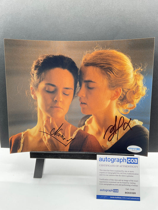 Noemie Merlant and Adele Haenel signed 8x10 Portrait of a Lady on Fire ACOA