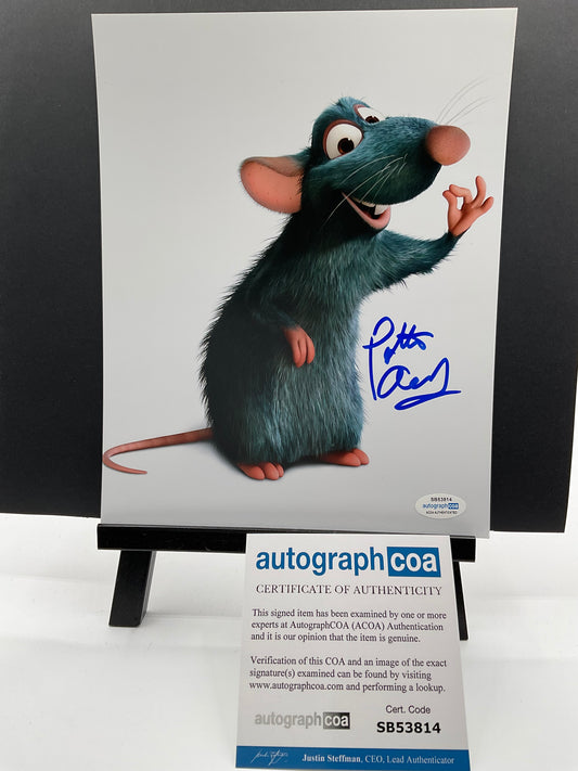 Patton Oswalt Ratatouille signed photo 8x10 ACOA