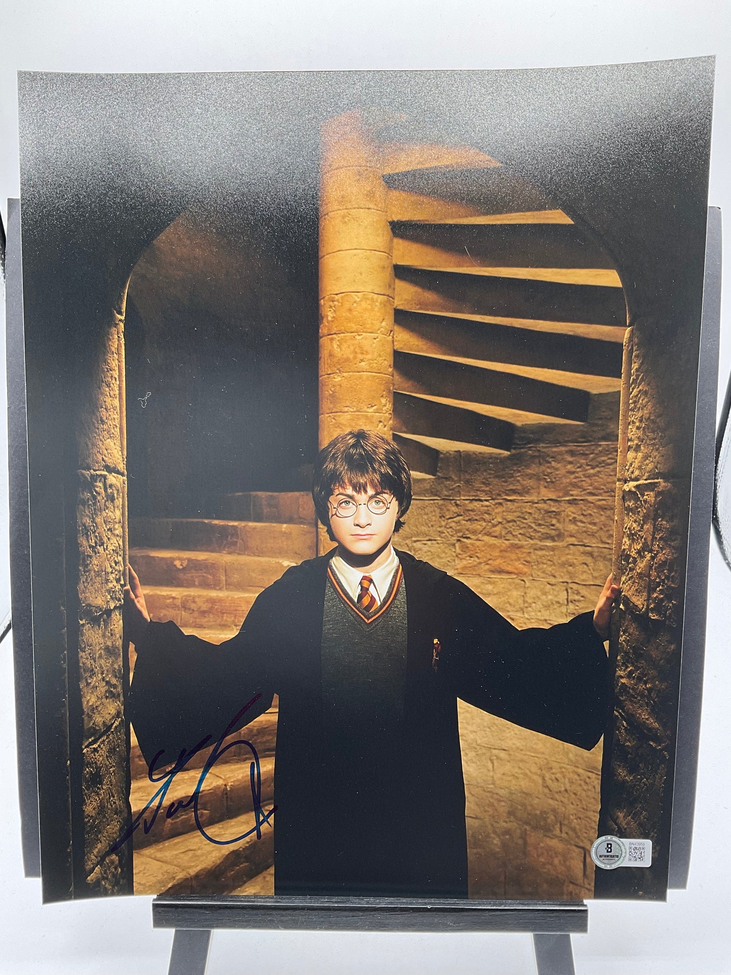 Daniel Radcliffe signed 11x14 Harry Potter Photo Beckett COA