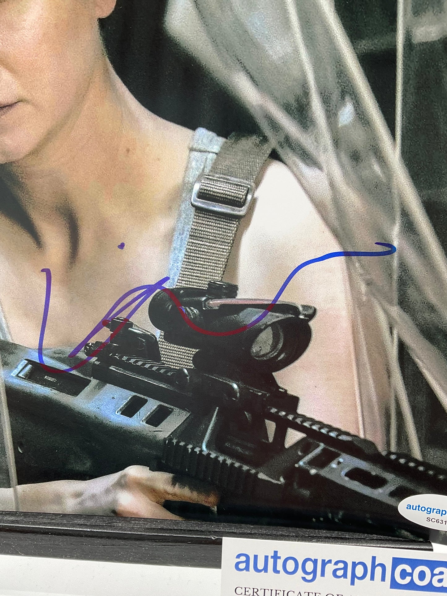 Katherine Waterston Alien Covenant signed photo 8x10 ACOA