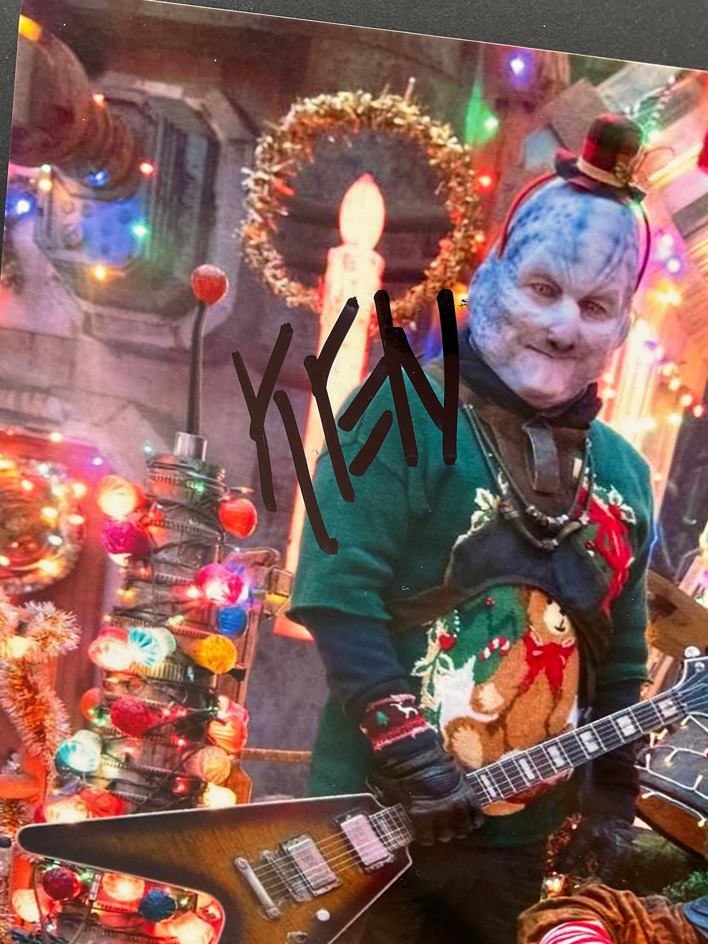 The Old 97s band signed 8x10 ACOA Guardians of the Galaxy Holiday Special