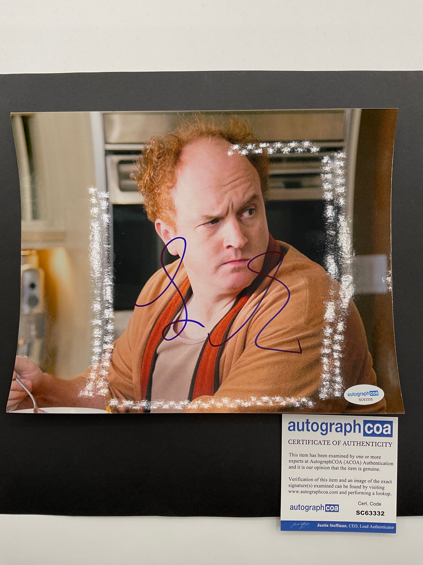 Louis CK The Invention of Lying signed Photo 8x10 ACOA