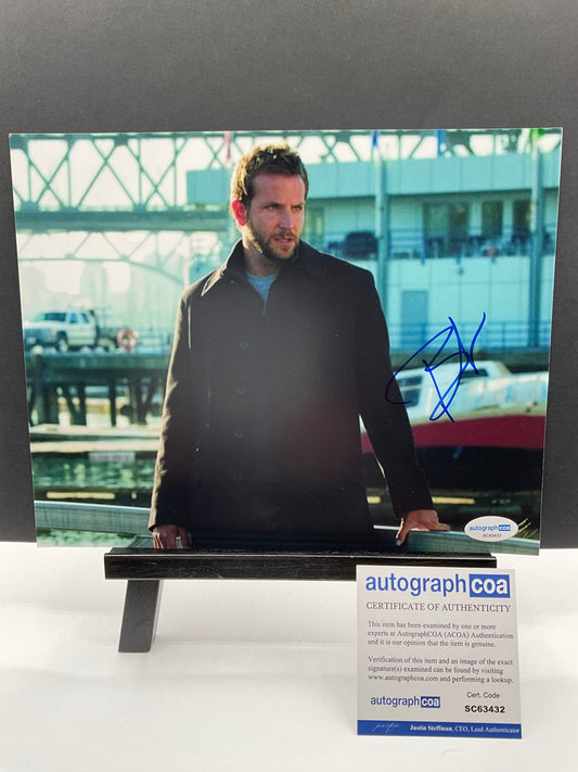 Bradley Cooper The Midnight Meat Train signed photo 8x10 ACOA