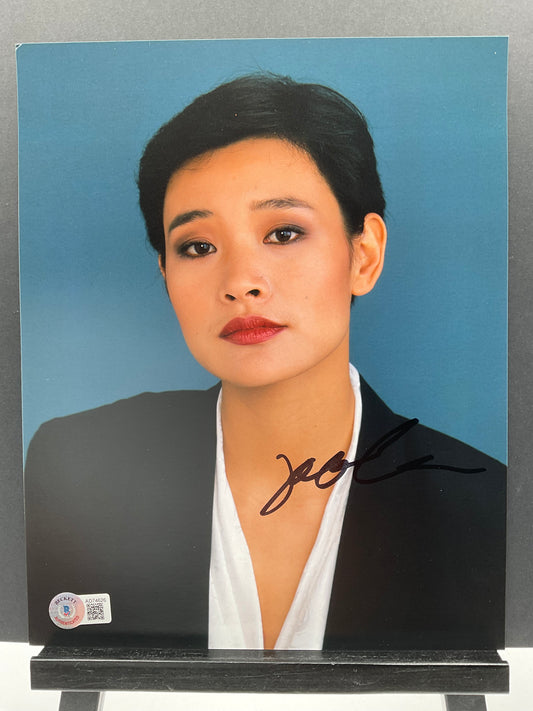 Joan Chen Twin Peaks signed photo 8x10 Beckett