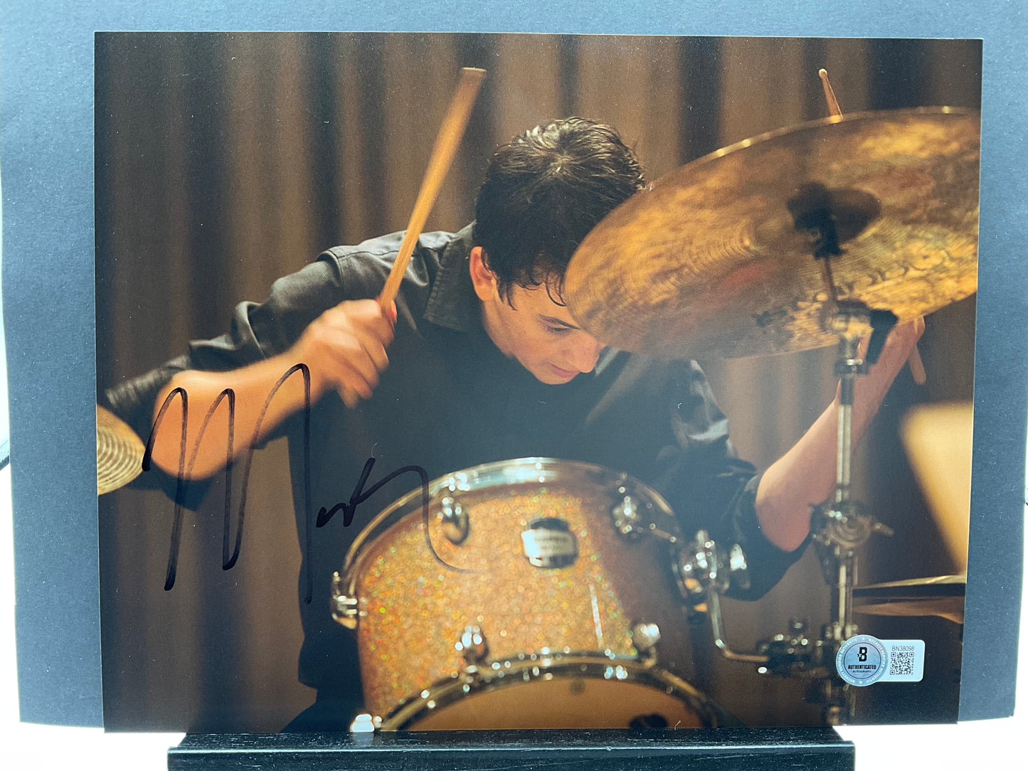 Miles Teller Whiplash signed photo 8x10 Beckett