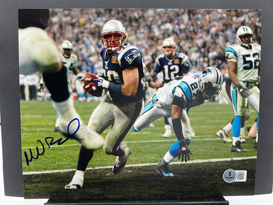 Mike Vrabel New England Patriots signed photo 8x10 Beckett