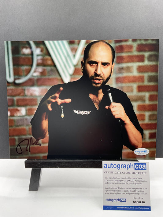 Dave Attell Comedian signed 8x10 photo ACOA