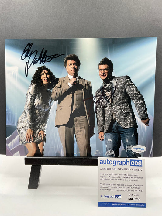 The Righteous Gemstones cast signed photo 8x10 ACOA Edi Patterson Adam Devine