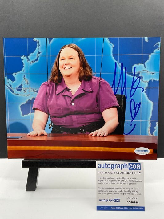 Molly Kearney Saturday Night Live signed photo 8x10 ACOA SNL