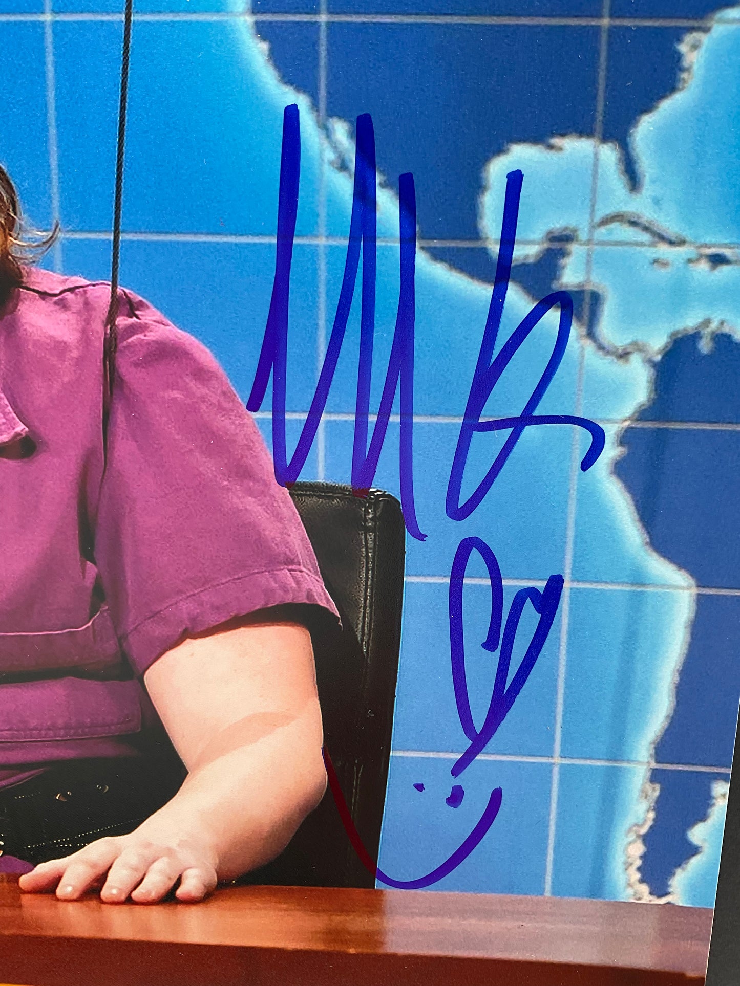 Molly Kearney Saturday Night Live signed photo 8x10 ACOA SNL