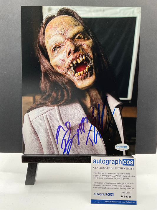 Elizabeth Bitsie Tulloch Grimm signed photo 8x10 ACOA