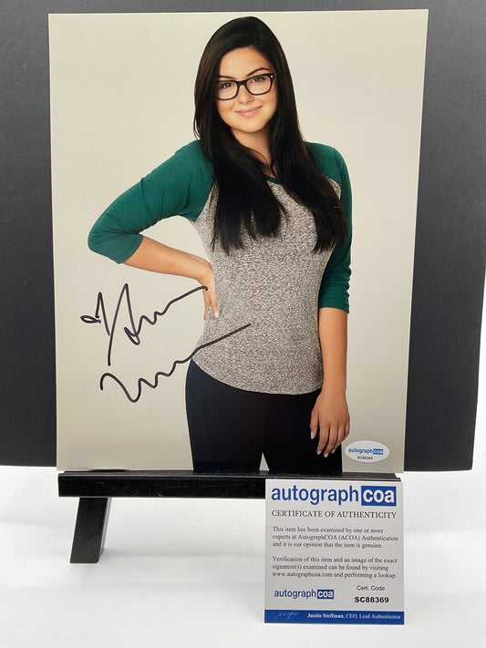 Ariel Winter Modern Family signed photo 8x10 ACOA