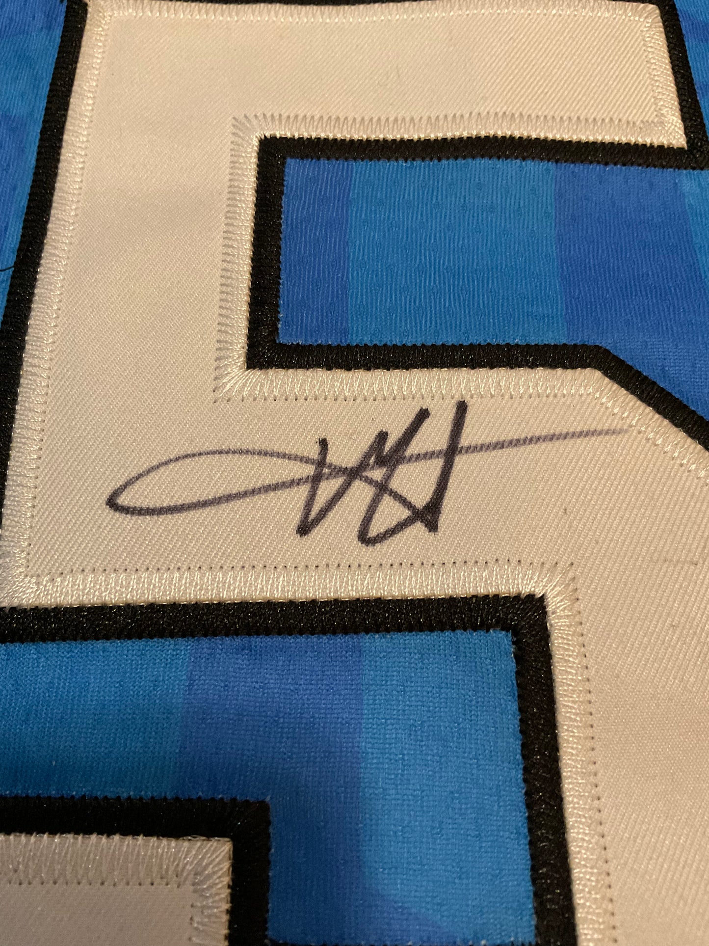 Vince Carter North Carolina signed Jersey Beckett XL