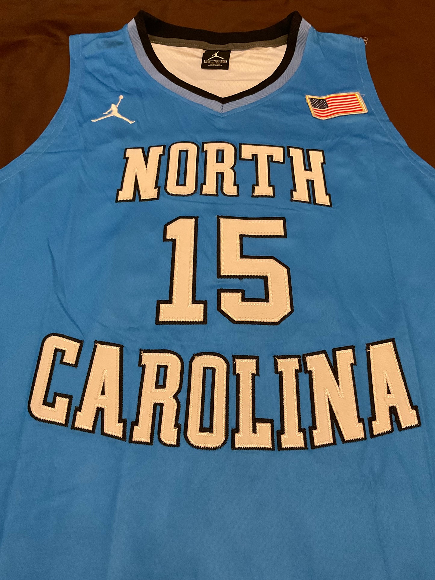 Vince Carter North Carolina signed Jersey Beckett XL