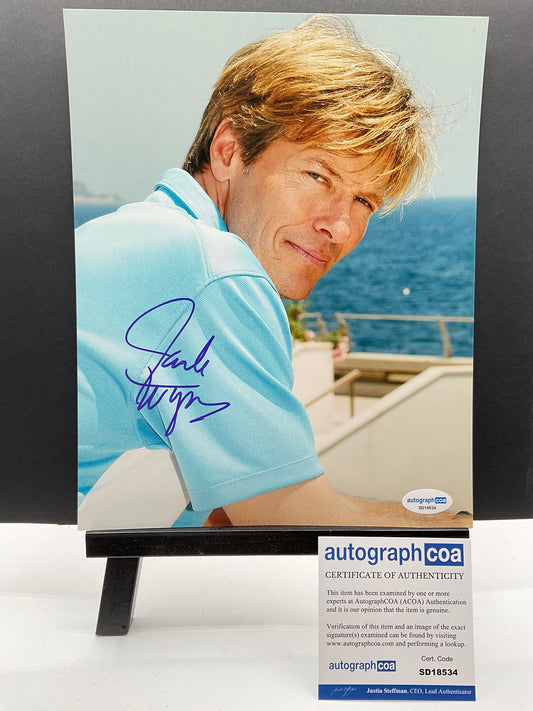 Jack Wagner General Hospital signed photo 8x10 ACOA