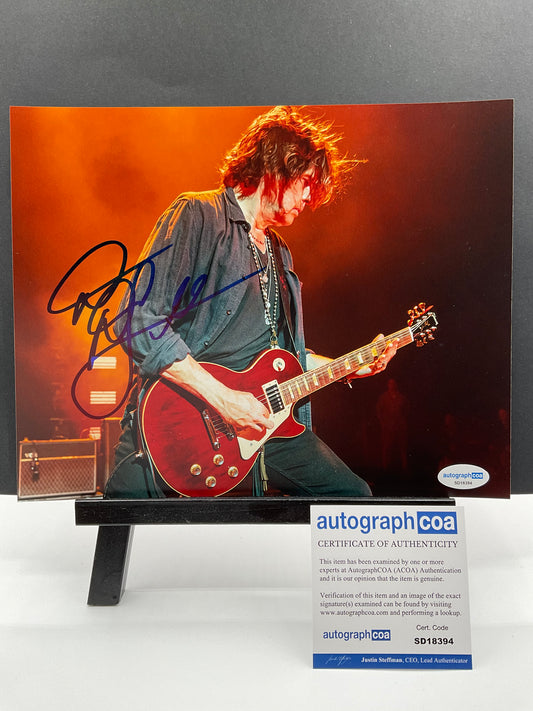 Dean DeLeo Stone Temple Pilots signed Photo 8x10 ACOA