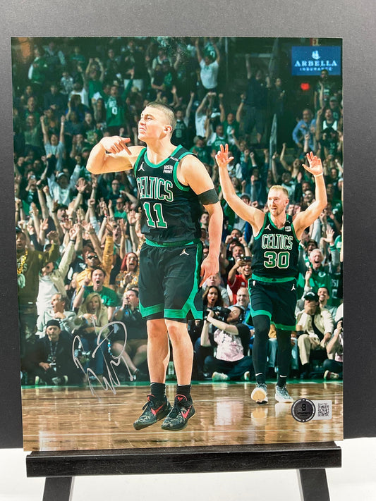 Payton Pritchard Boston Celtics signed photo 8x10 Beckett NBA