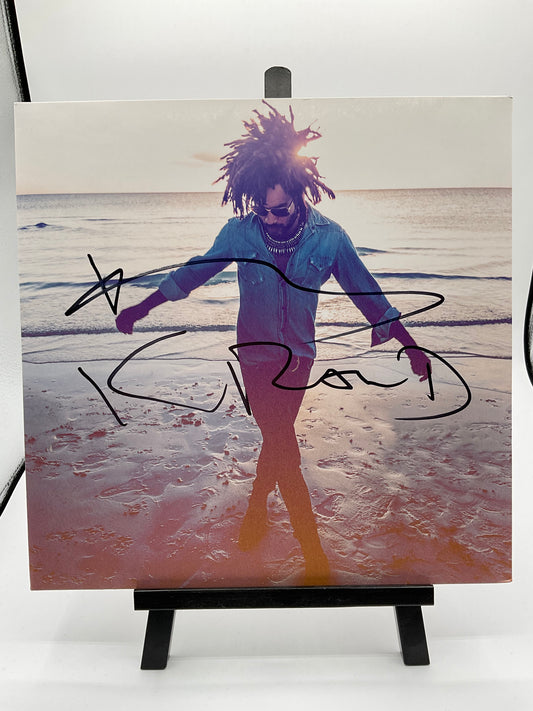 Lenny Kravitz Raise Vibration signed Vinyl BAS Beckett Rock Music