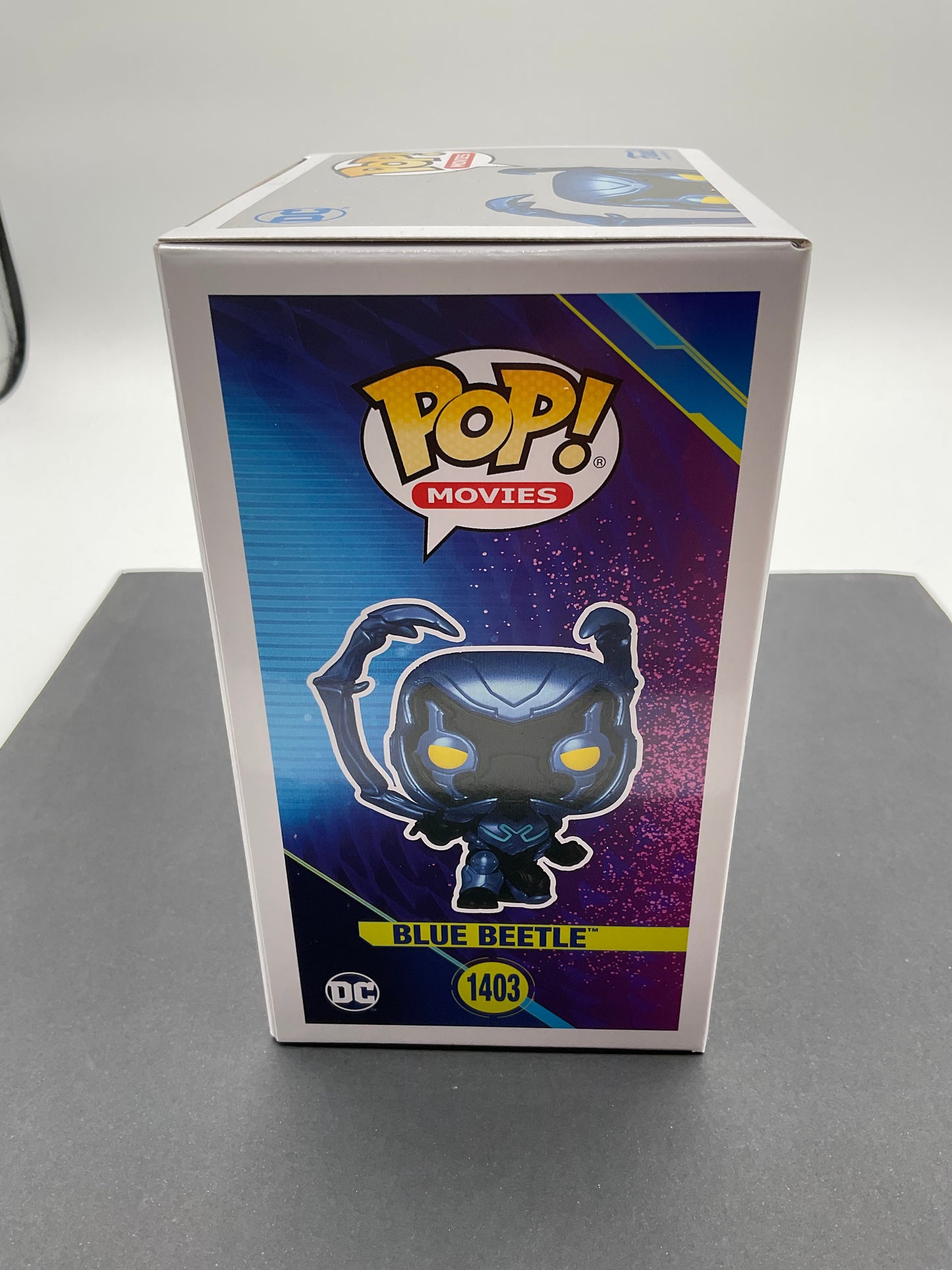 Xolo Mariduena Blue Beetle signed Funko Pop! Beckett DC