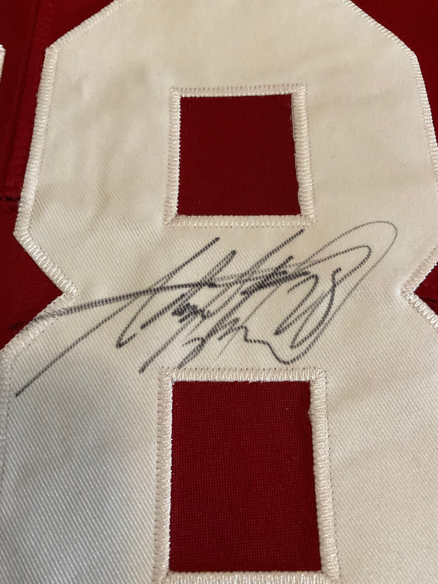 Adrian Peterson Oklahoma signed Jersey Beckett