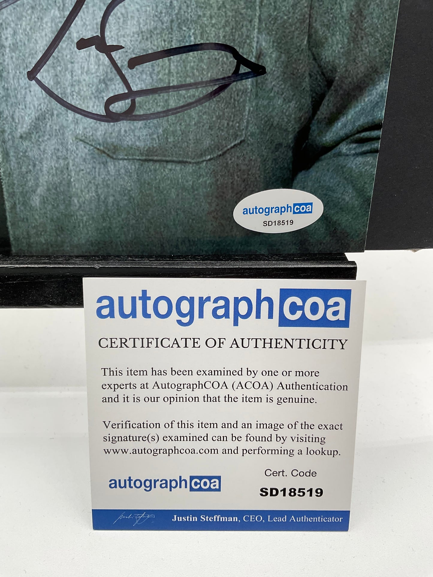 Tom Segura Comedian signed photo ACOA