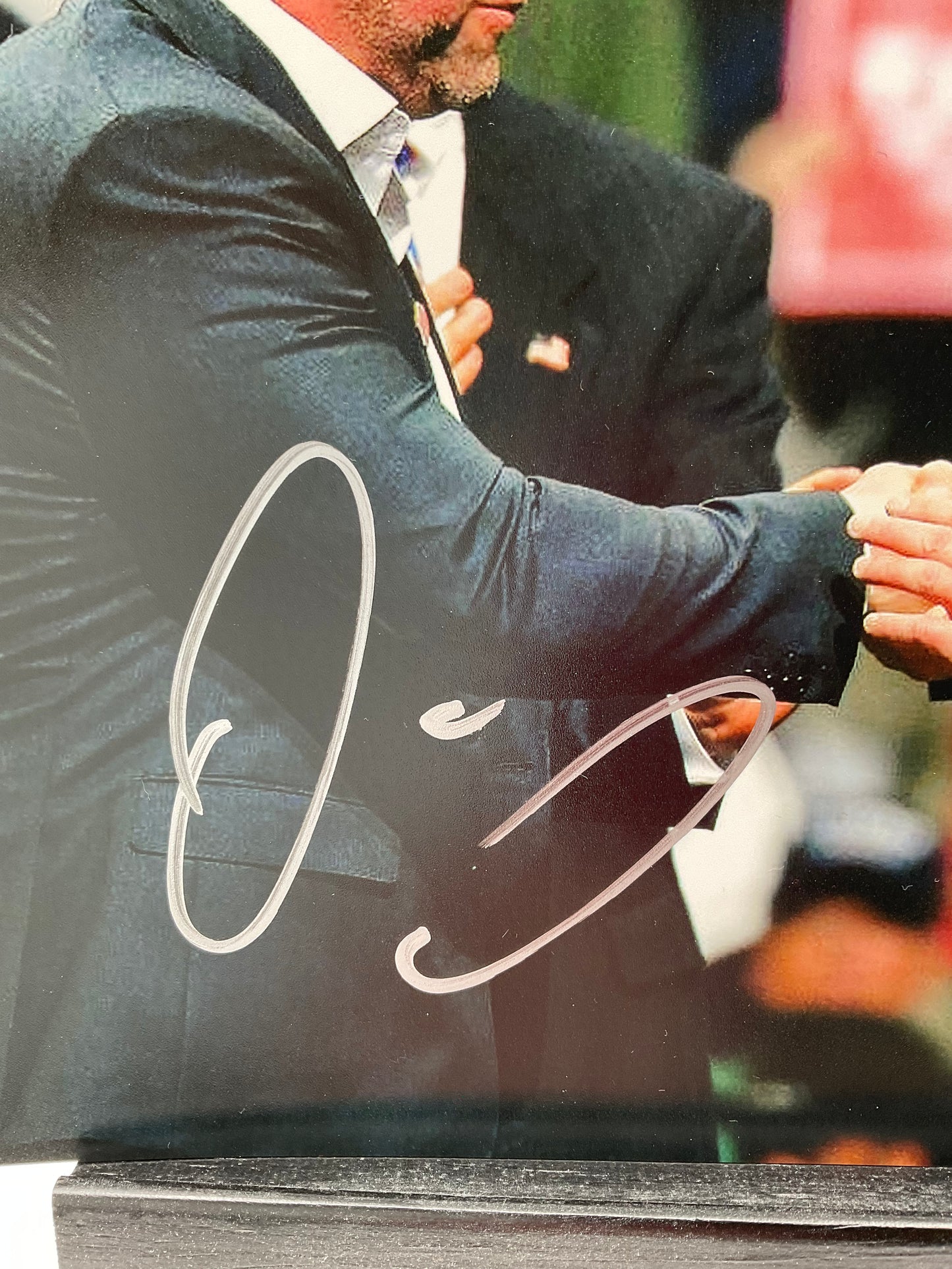 Dana White UFC signed photo 8x10 President Trump ACOA