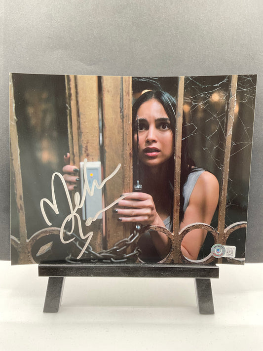 Melissa Barrera Scream signed photo 8x10 Beckett