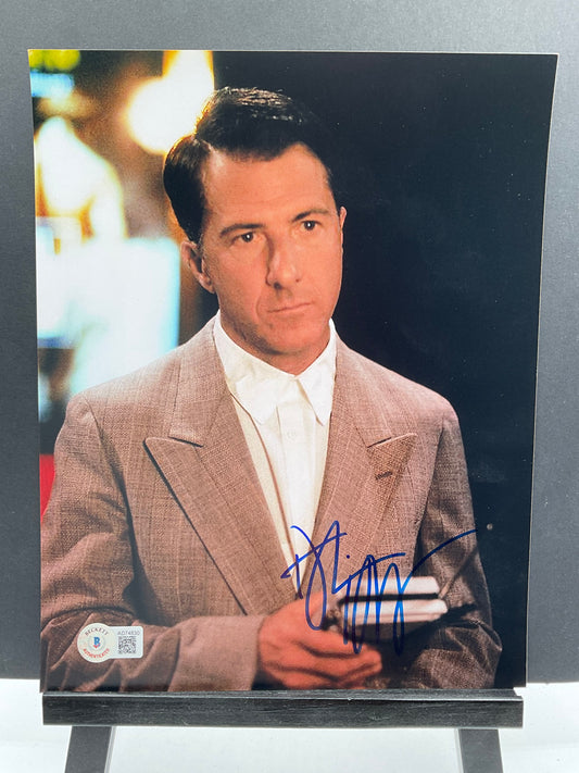 Dustin Hoffman Rain Man signed photo 8x10 Beckett