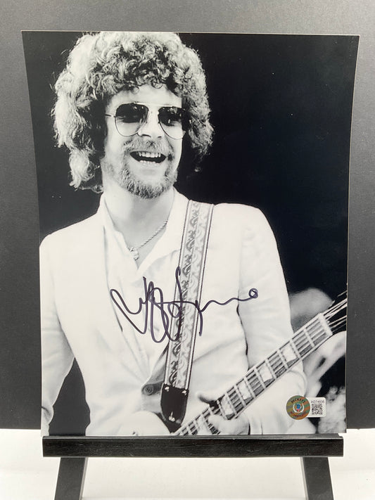 Jeff Lynne ELO signed photo 8x10 Beckett