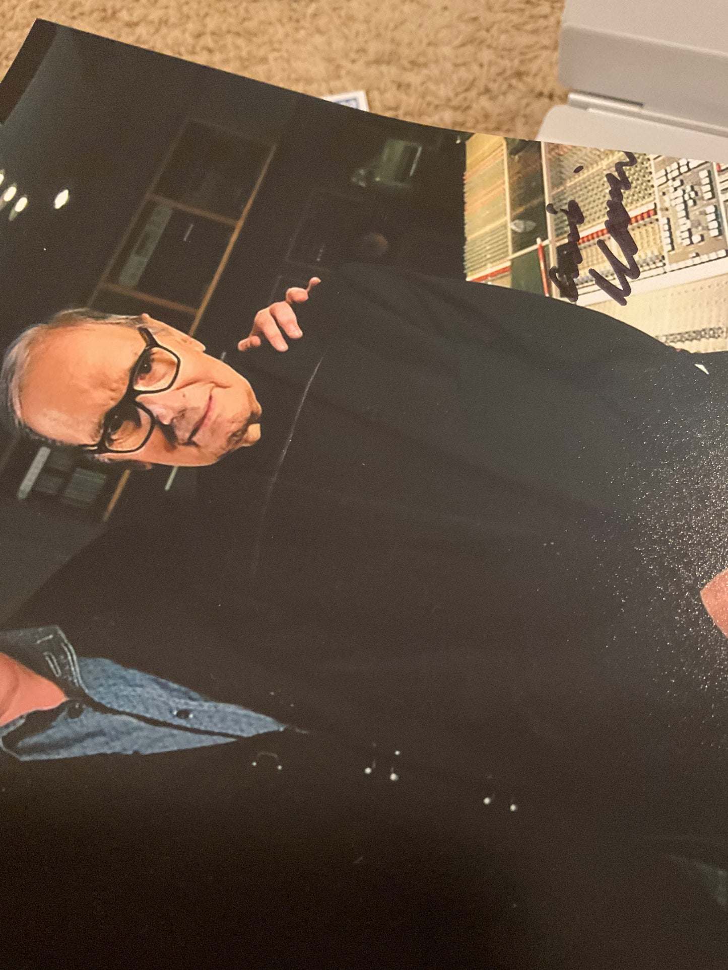 Ennio Morricone composer signed photo 8x10 ACOA RIP