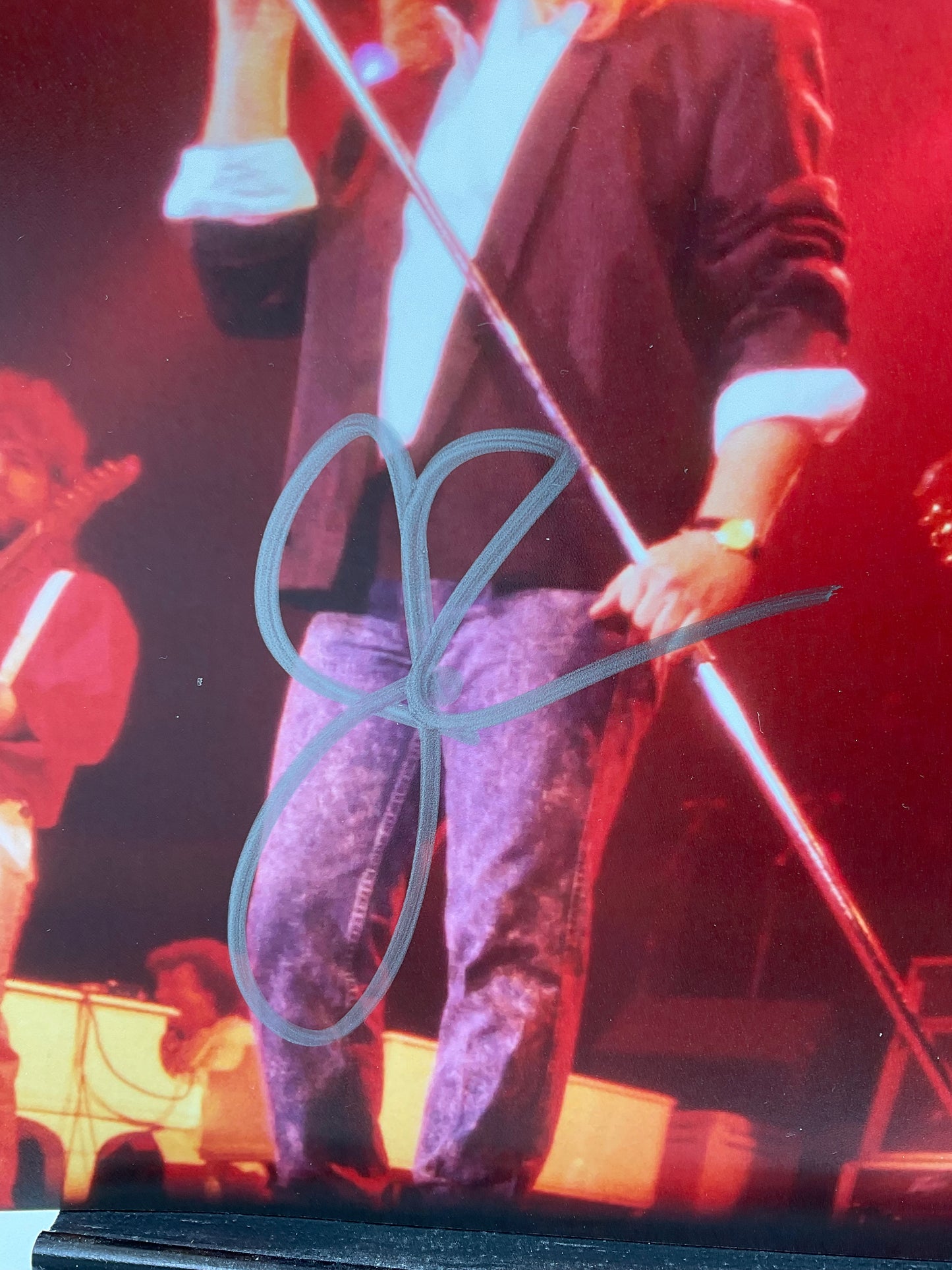 Johnny Van Zant Lynyrd Skynyrd signed photo 8x10 ACOA