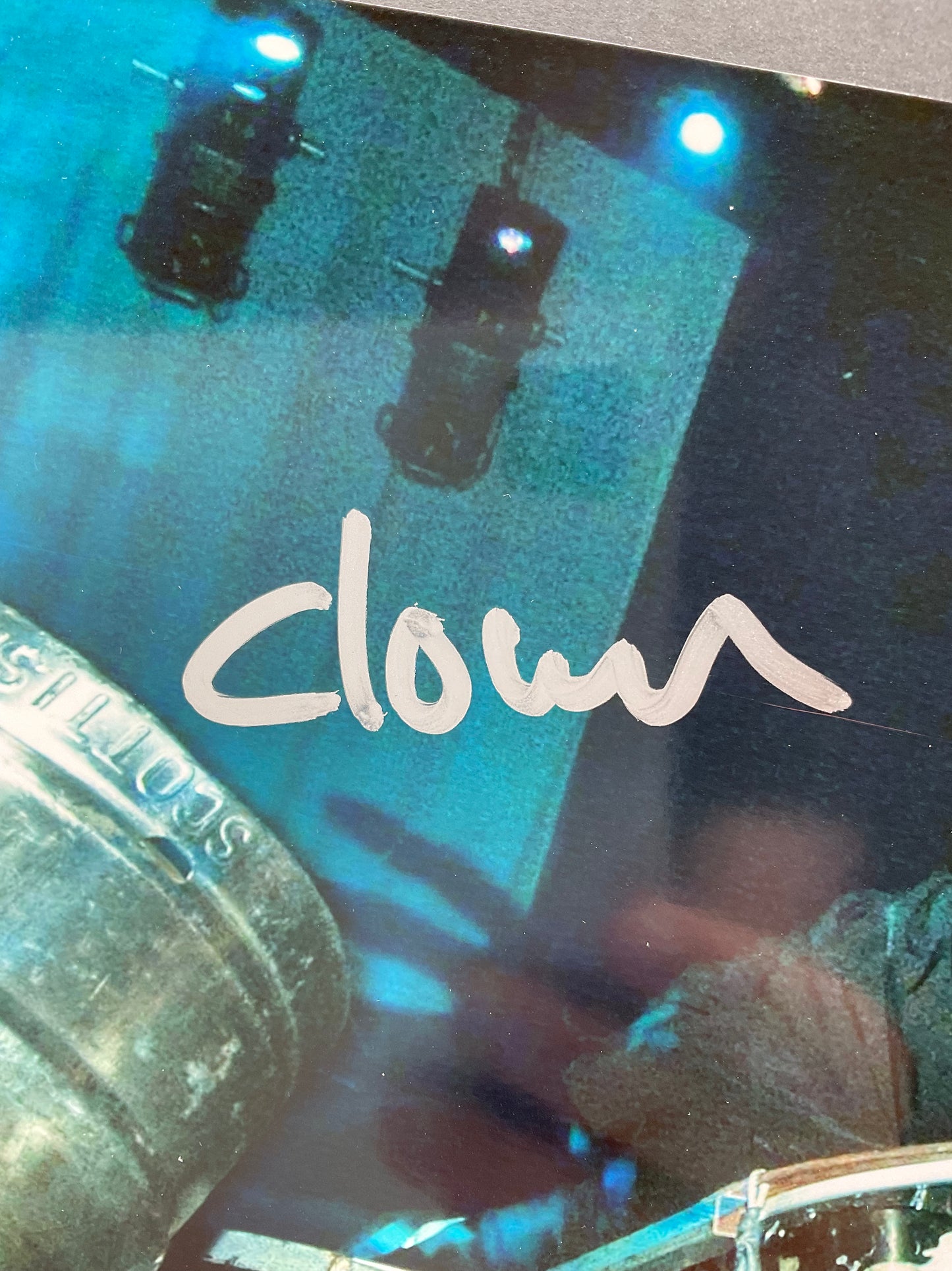 Clown Slipknot signed photo 8x10 ACOA Shawn Crahan