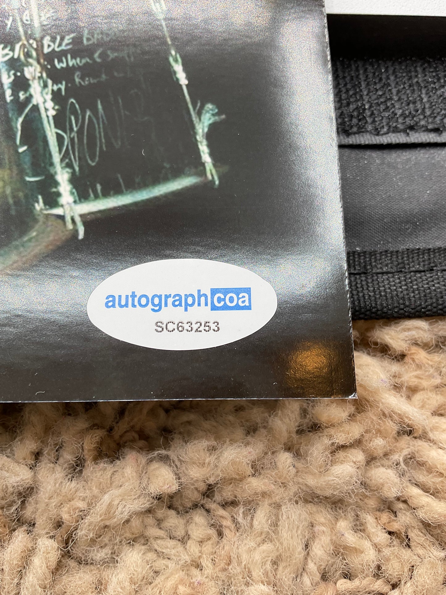 Clown Slipknot signed photo 8x10 ACOA Shawn Crahan