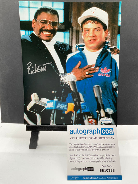 Richard Gant Rocky 5 signed photo 8x10 ACOA