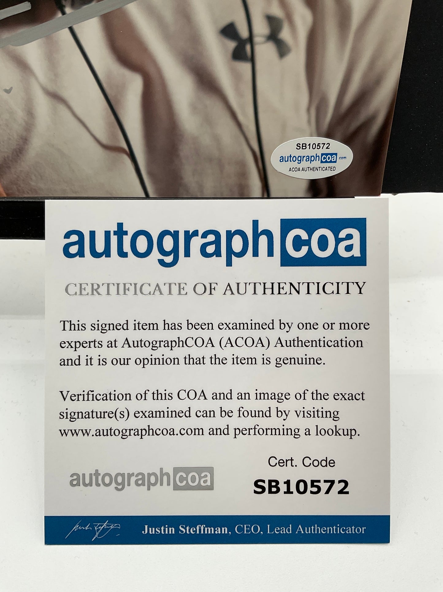 Justin Lin Fast and the Furious signed photo 8x10 ACOA