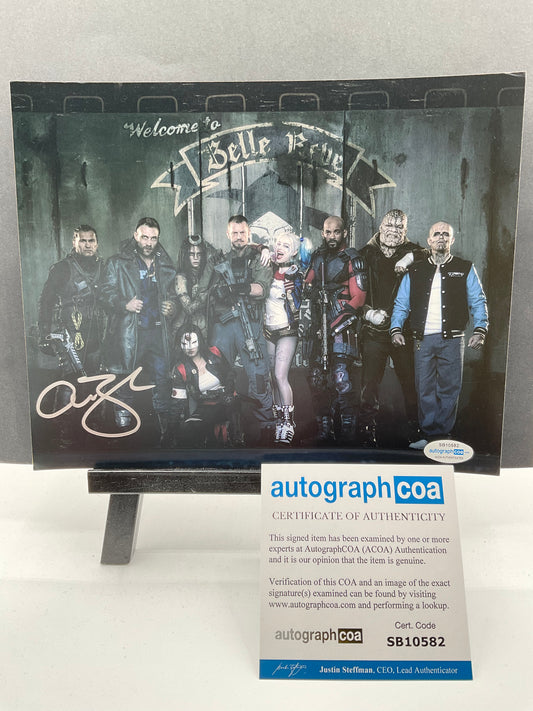 Adam Beach Suicide Squad signed photo 8x10 ACOA Slipknot