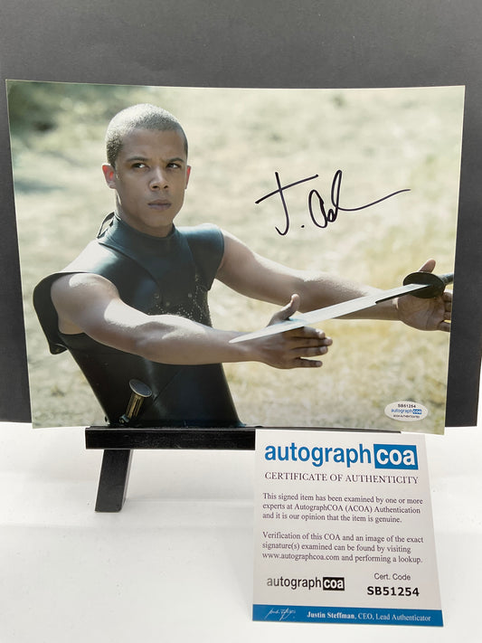 Jacob Anderson Game of Thrones signed photo Grey Worm ACOA