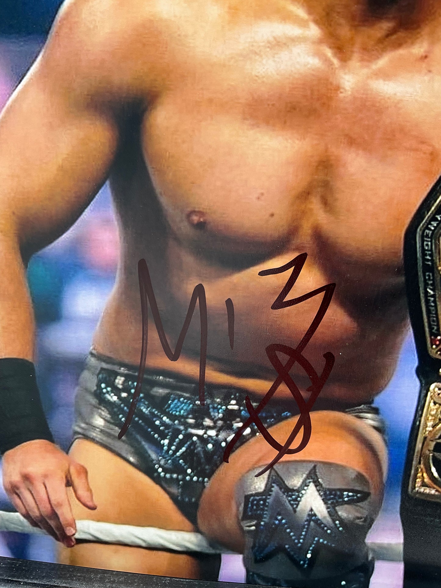 The Miz WWE signed photo 8x10 ACOA Wrestling