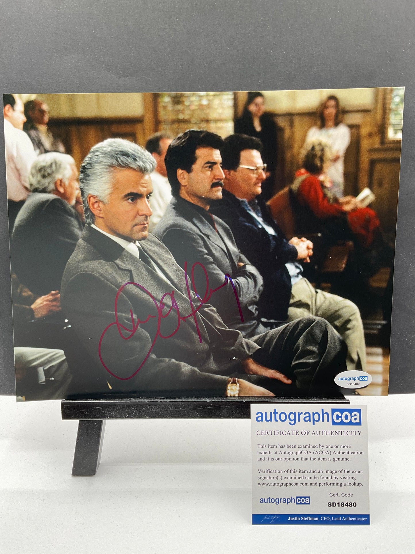 John O'Hurley Seinfeld signed photo 8x10 ACOA