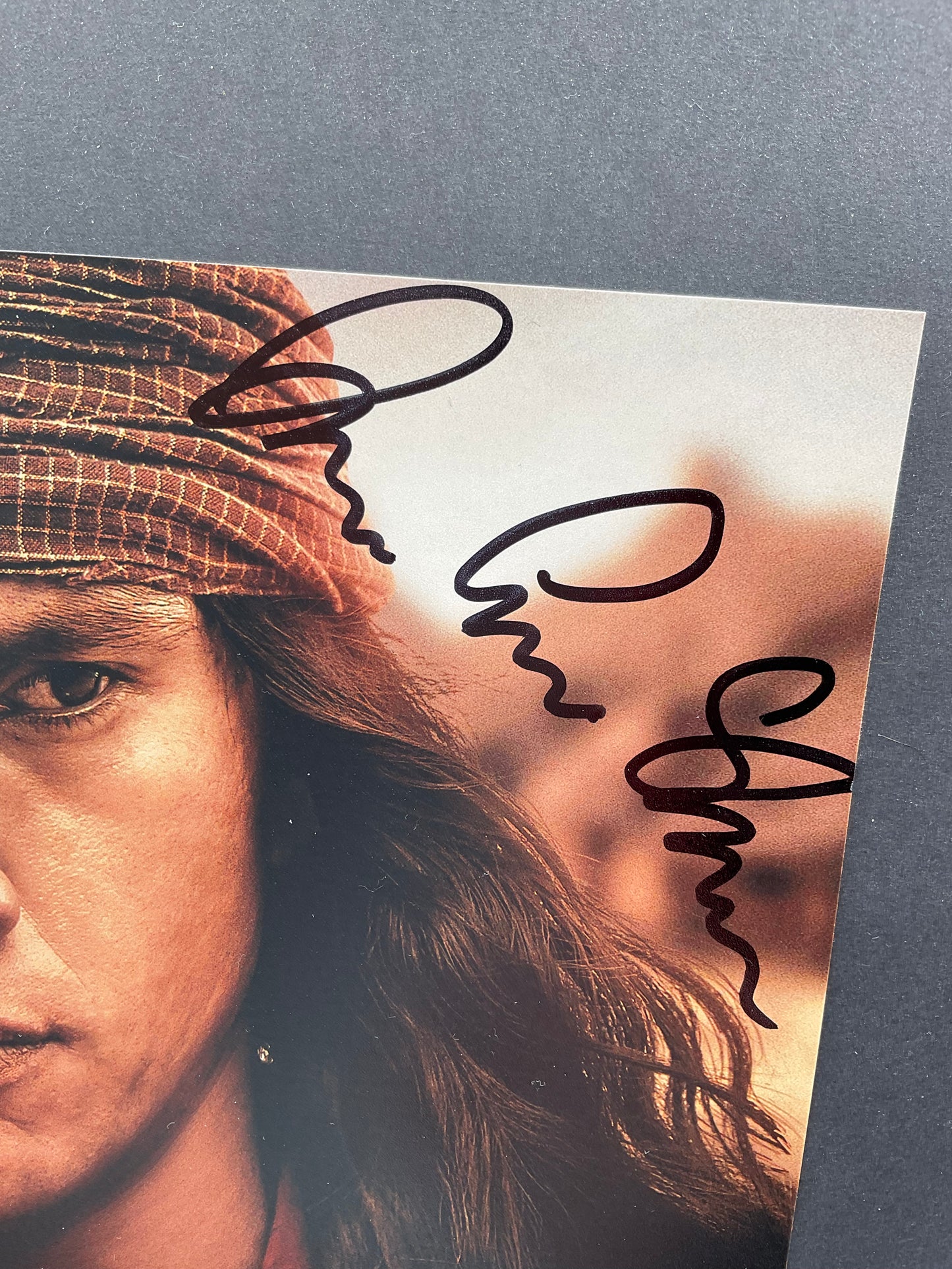 Owen Crow Shoe Horizon signed photo 8x10 ACOA