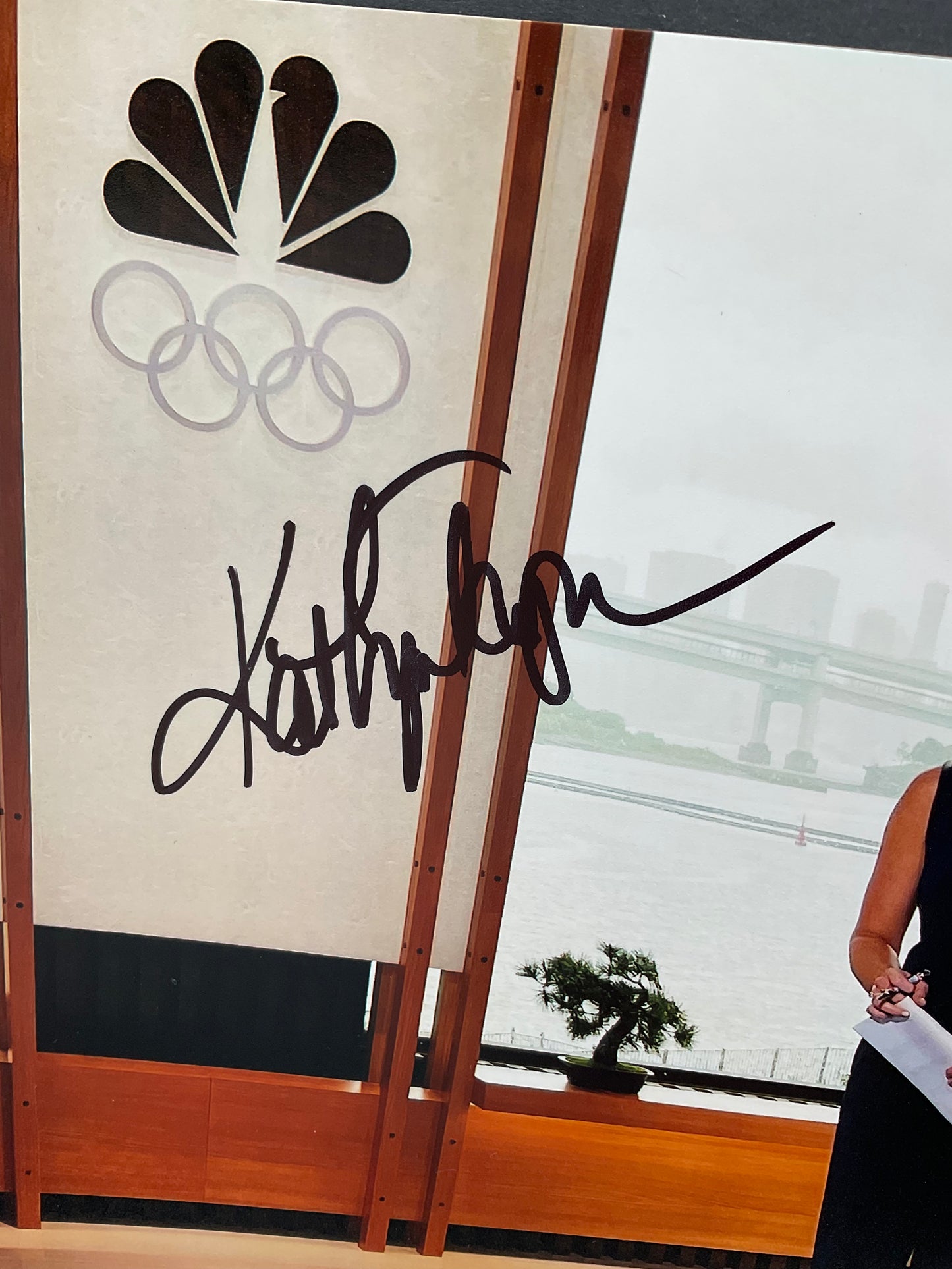 Kathryn Tappen Olympics signed photo 8x10 ACOA Tokyo