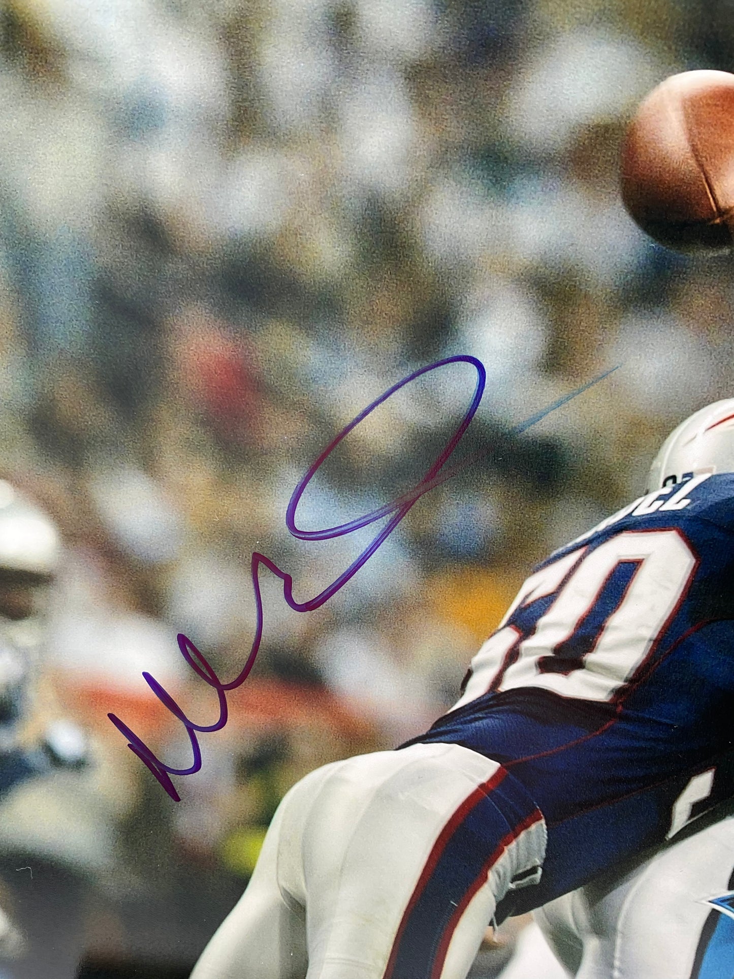 Mike Vrabel Patriots Super Bowl signed photo 8x10 ACOA