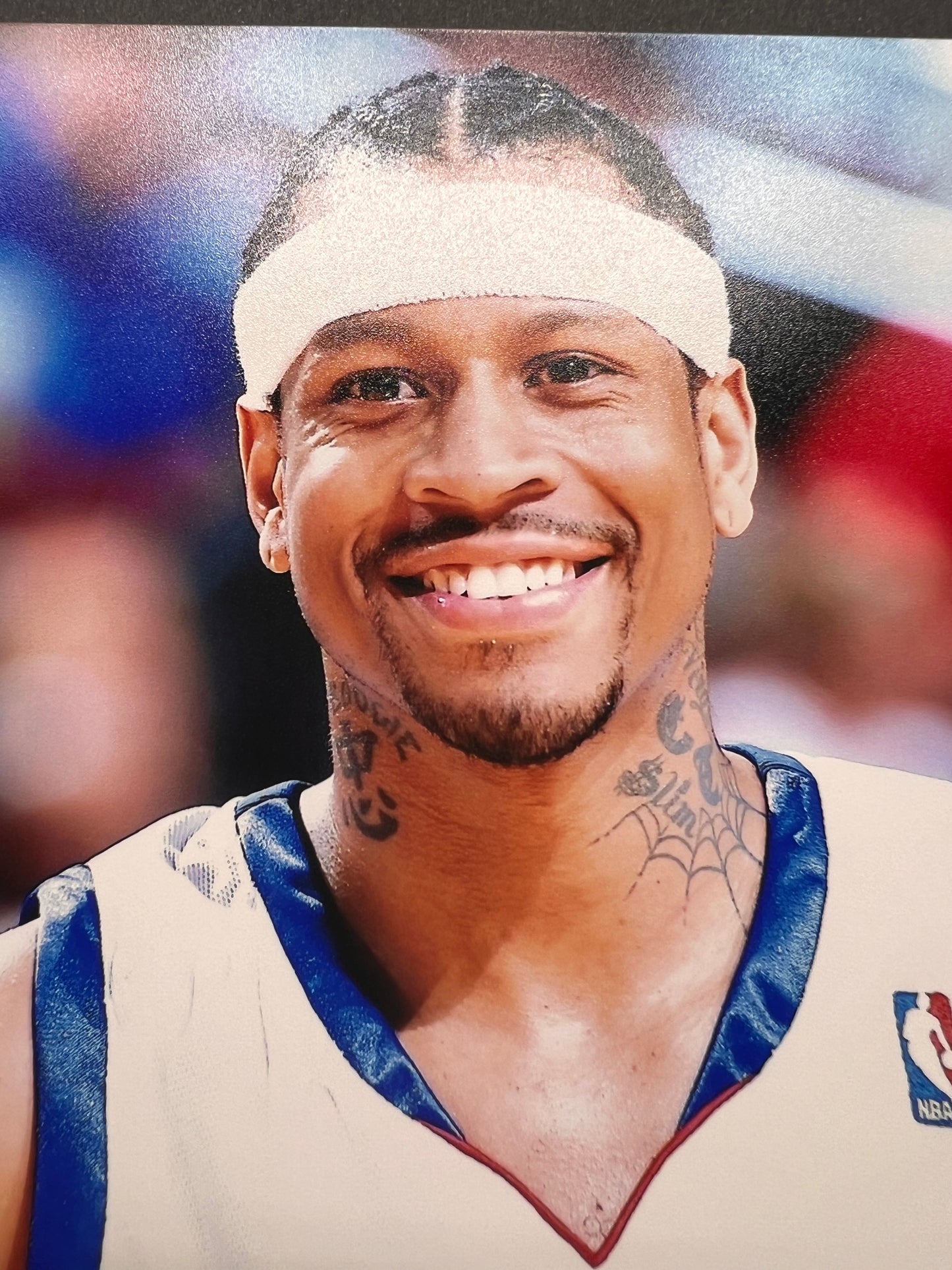 Allen Iverson signed photo Philadelphia 76ers 8x10 JSA The Answer