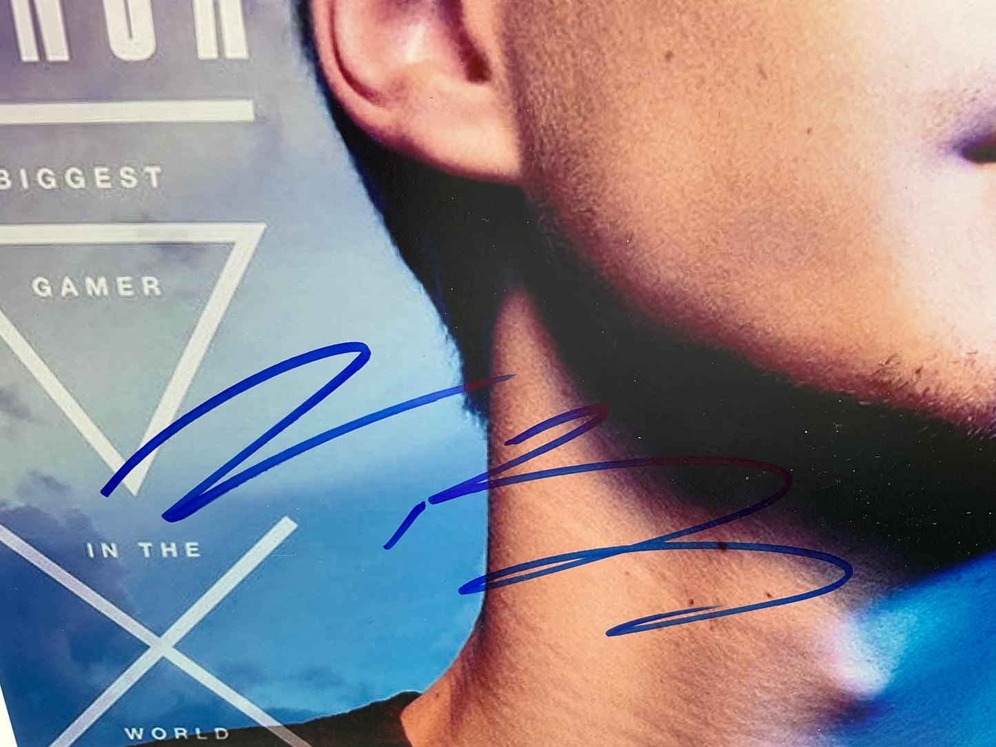 Tyler Blevins aka Ninja Professional Gamer signed photo 11x14 Beckett